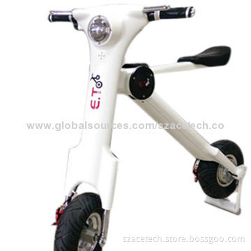 E bike with high strength body, recycled battery and powerful motorNew